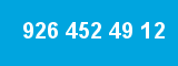 926 452 49 12